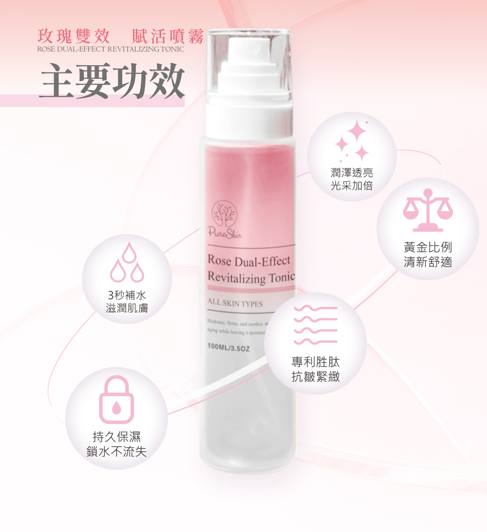 玫瑰雙效賦活噴霧